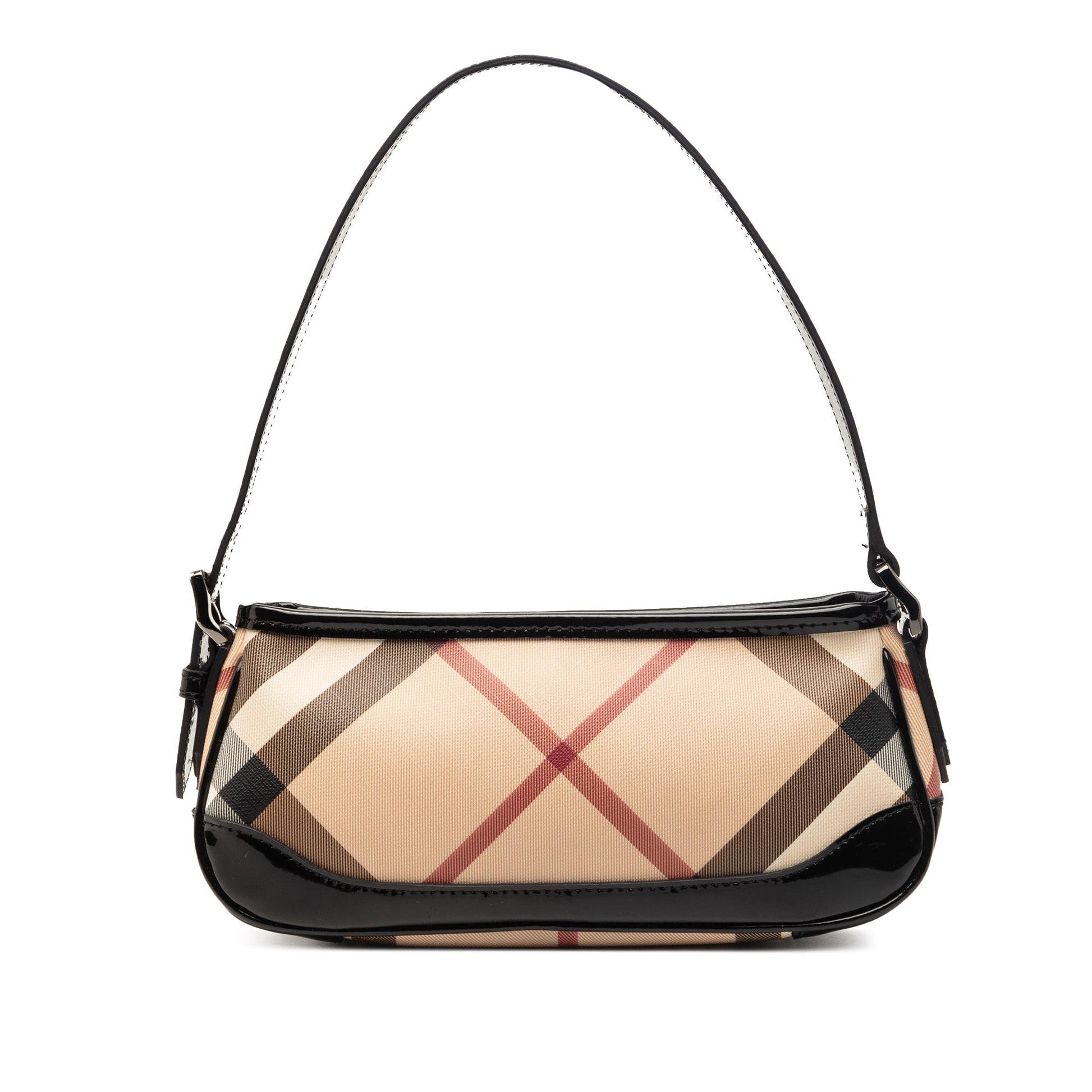 Supernova Check Coated Canvas Newbury Shoulder Bag