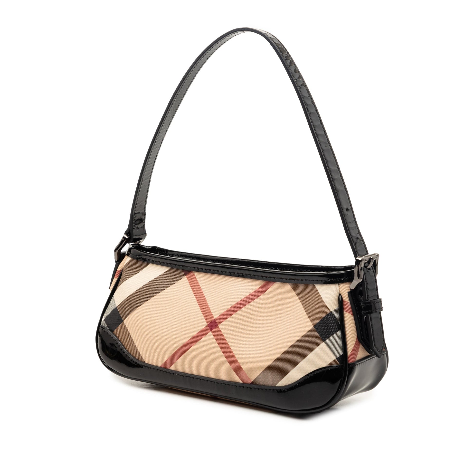Supernova Check Coated Canvas Newbury Shoulder Bag