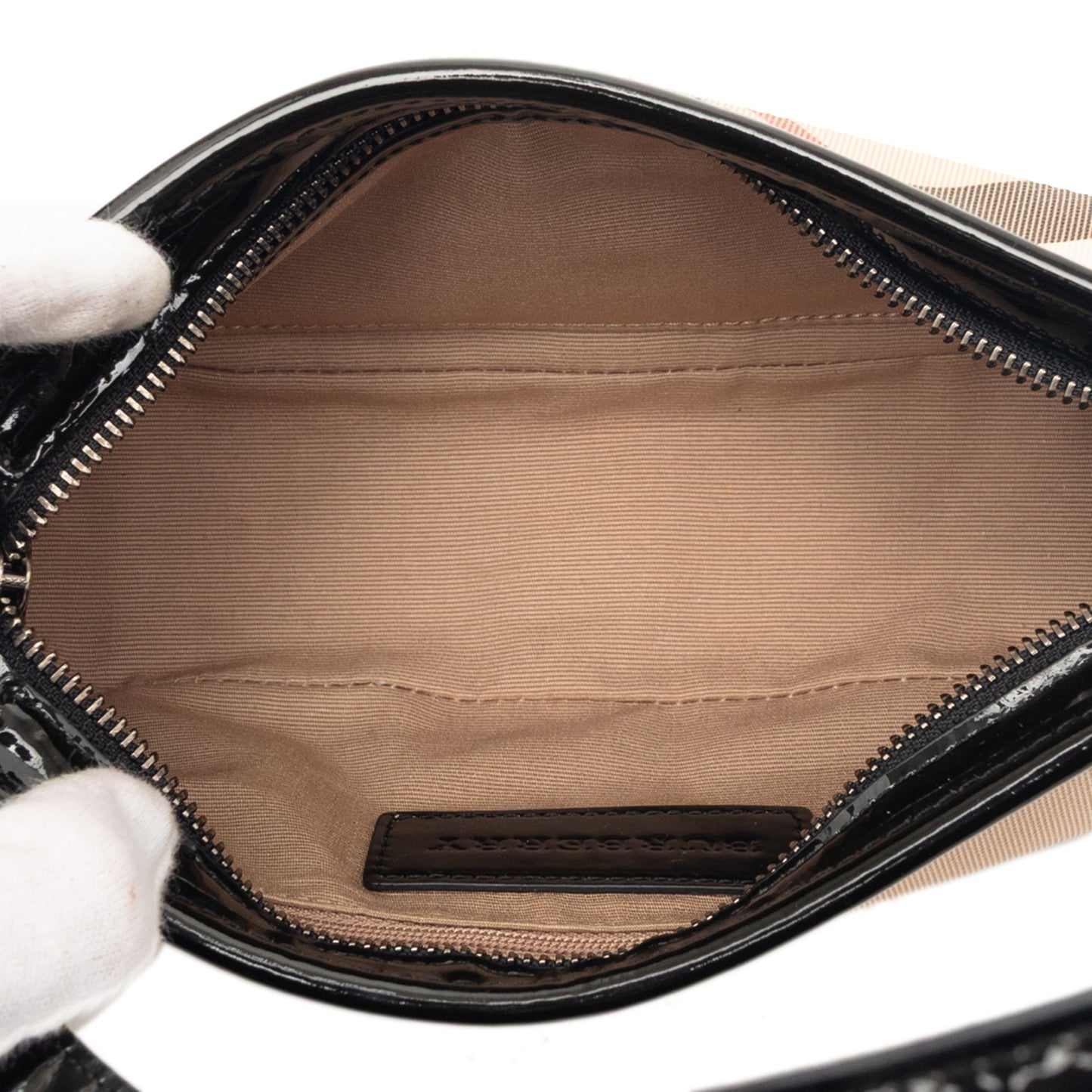 Supernova Check Coated Canvas Newbury Shoulder Bag