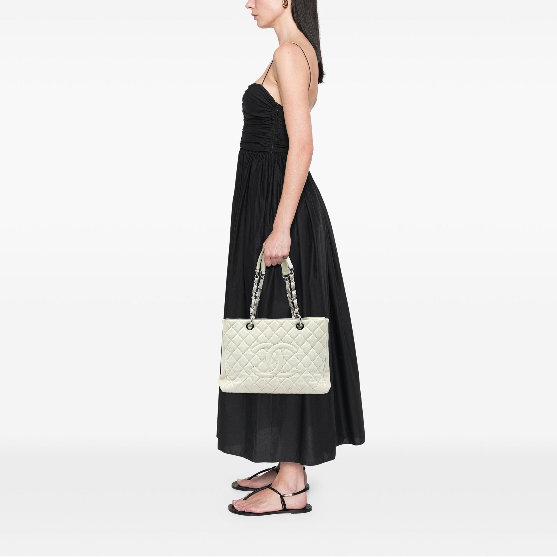 Chanel Caviar Grand Shopping Tote