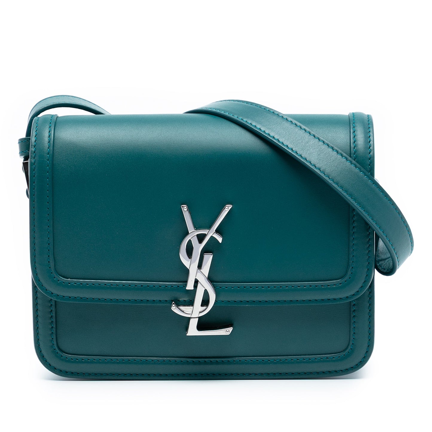 Saint Laurent Small Calfskin Solferino Satchel In Box