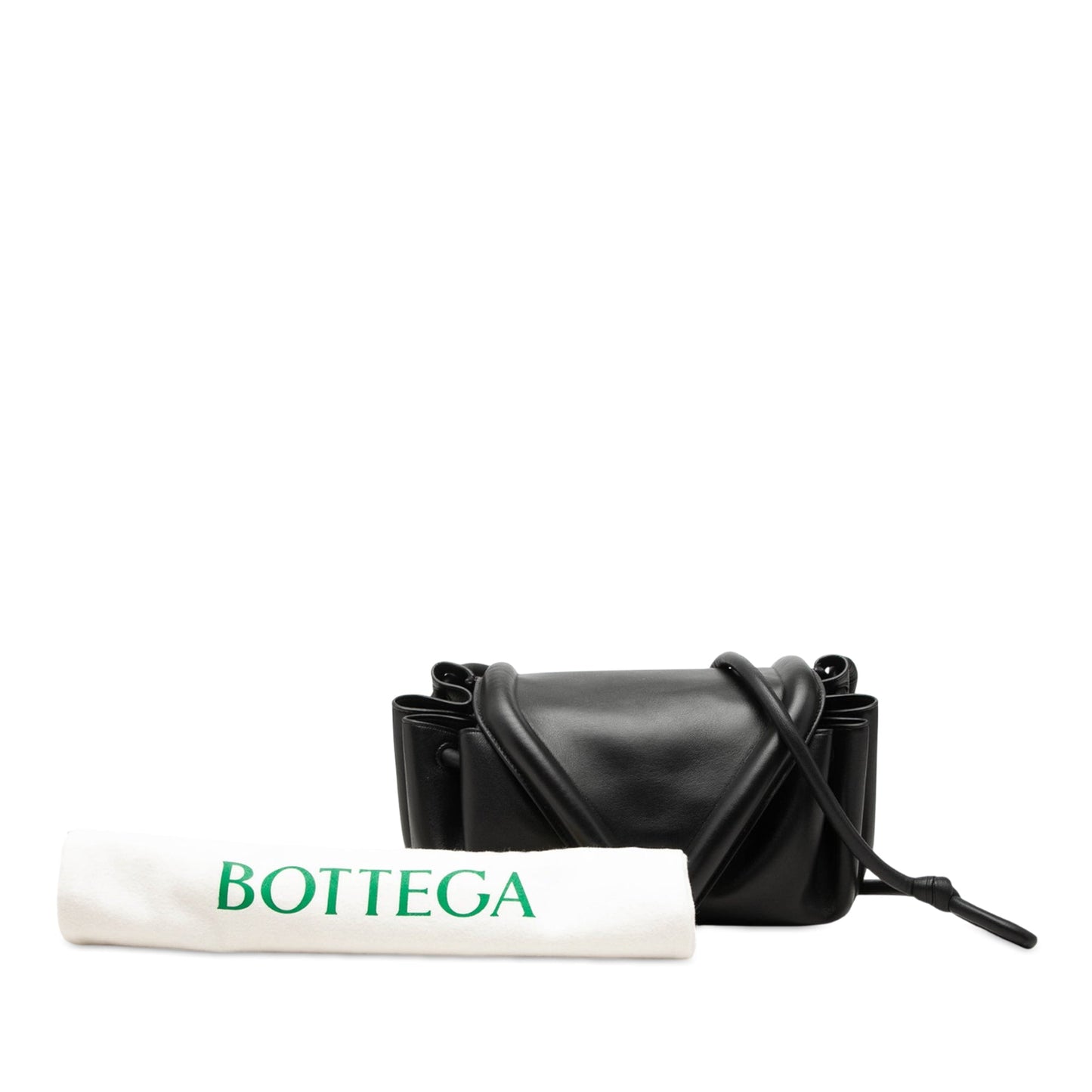 Bottega Veneta Small Lambskin Beak Crossbody
