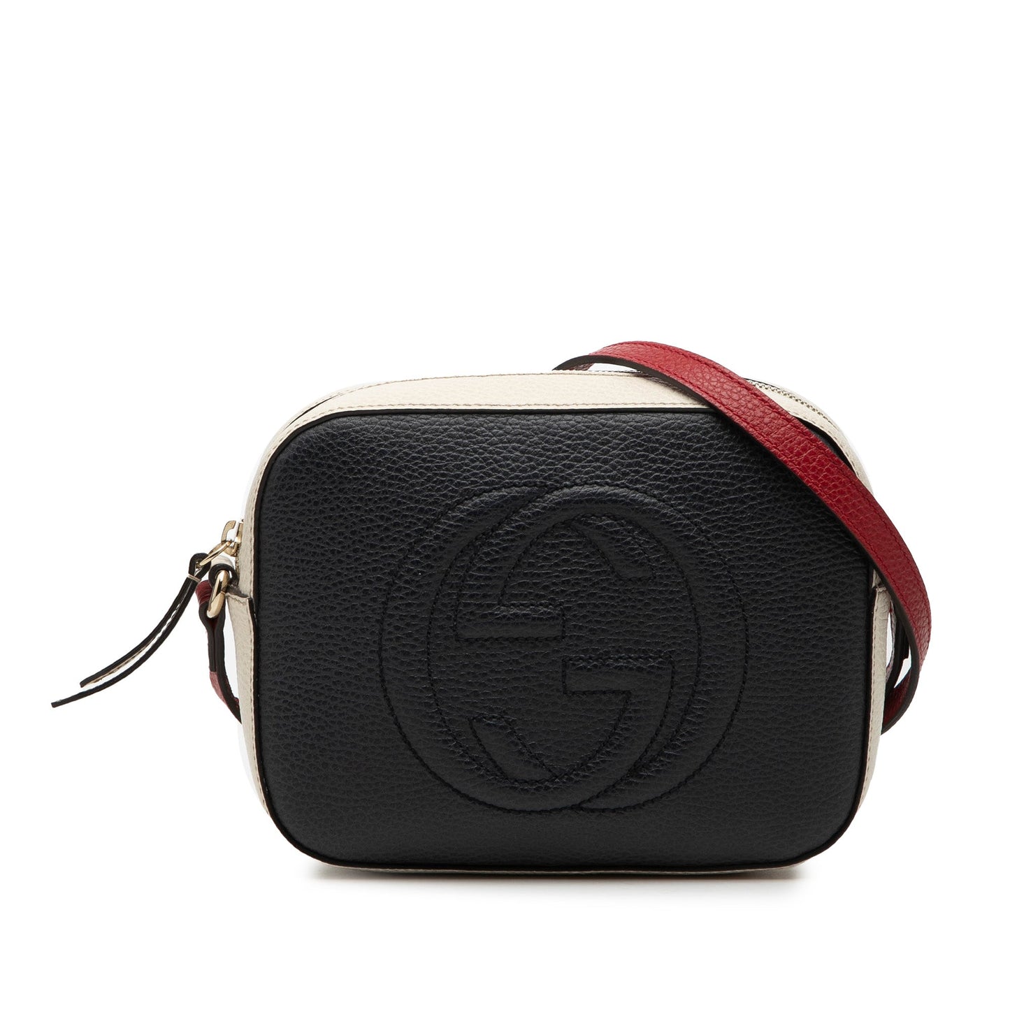 Gucci Small Tricolor Leather Soho Disco Crossbody