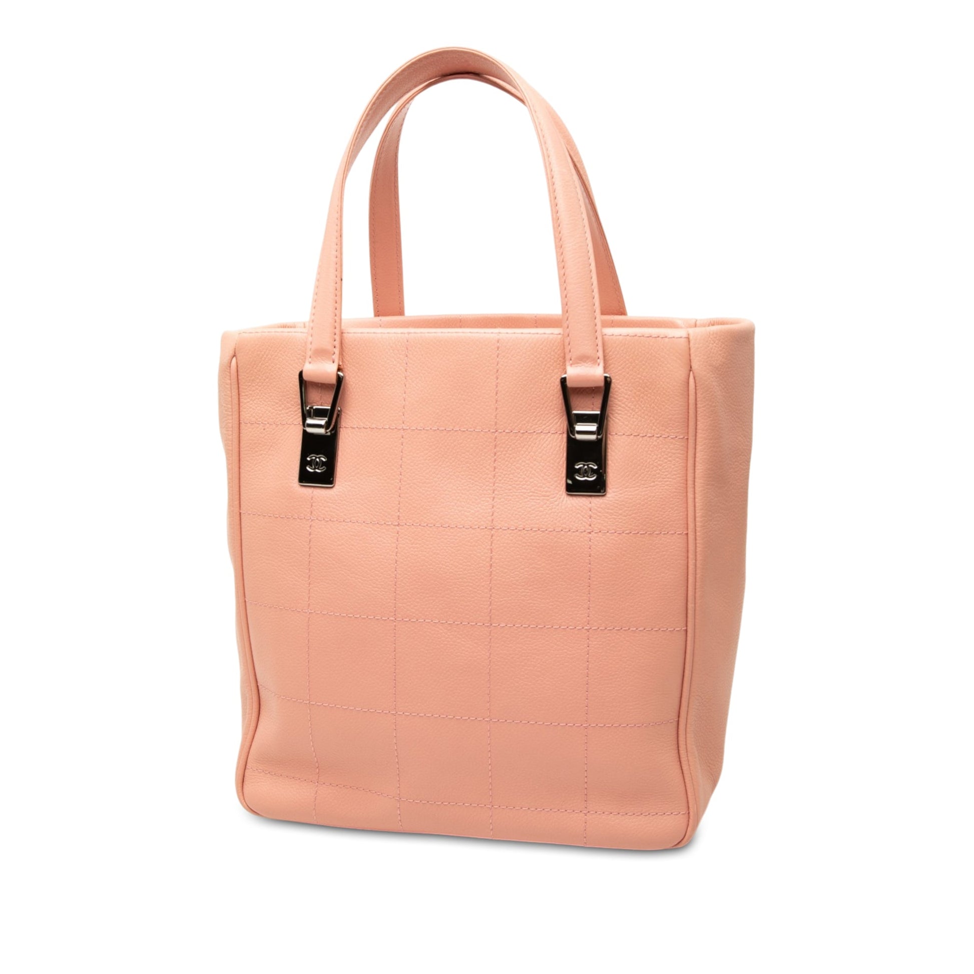 Chanel CC Chocolate Bar Caviar Tote