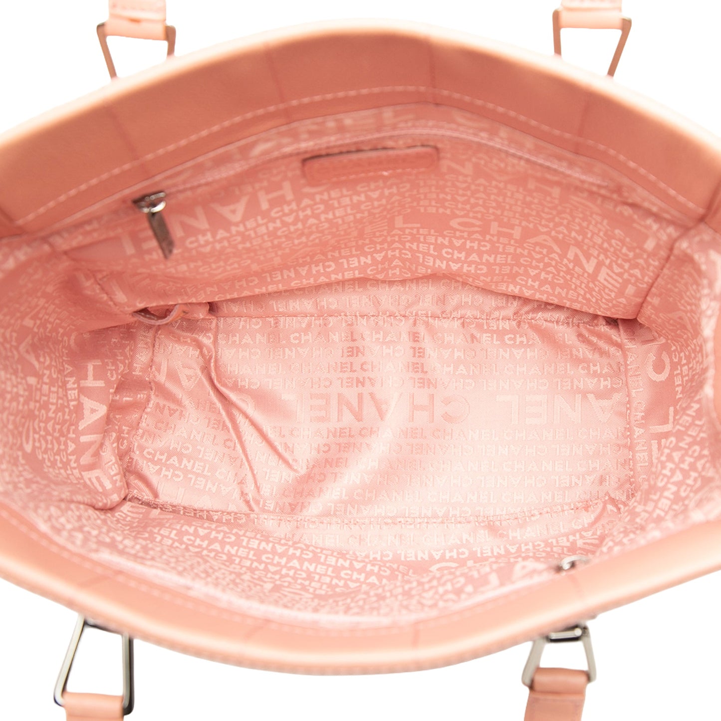 Chanel CC Chocolate Bar Caviar Tote