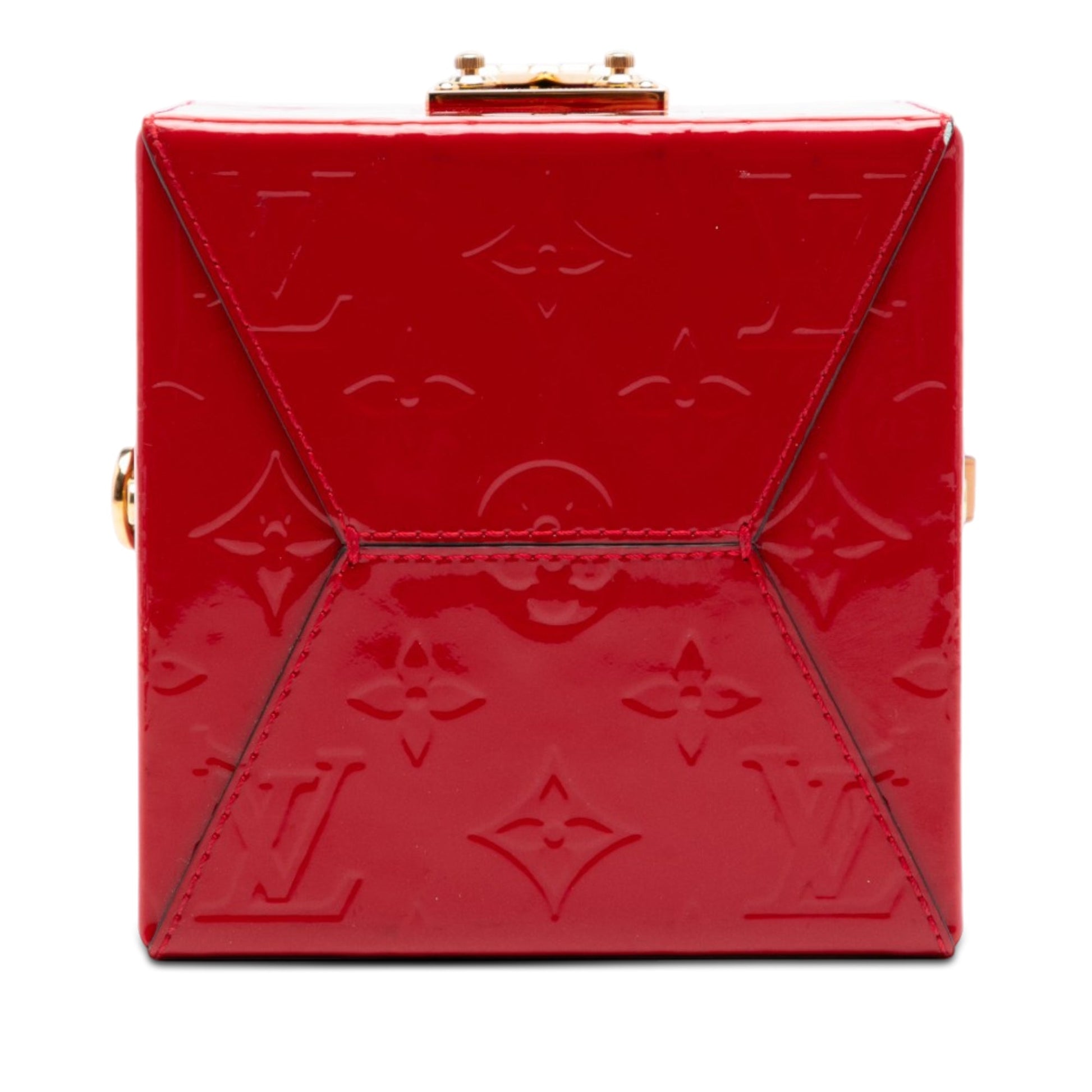 Louis Vuitton Monogram Vernis Bleecker Box Vanity Bag
