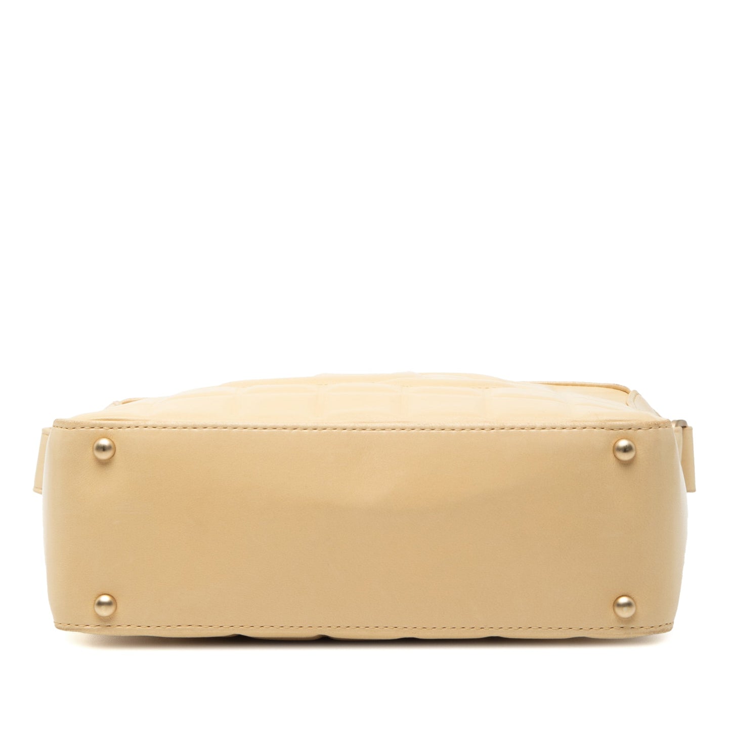 Chanel CC Chocolate Bar Lambskin Shoulder Bag