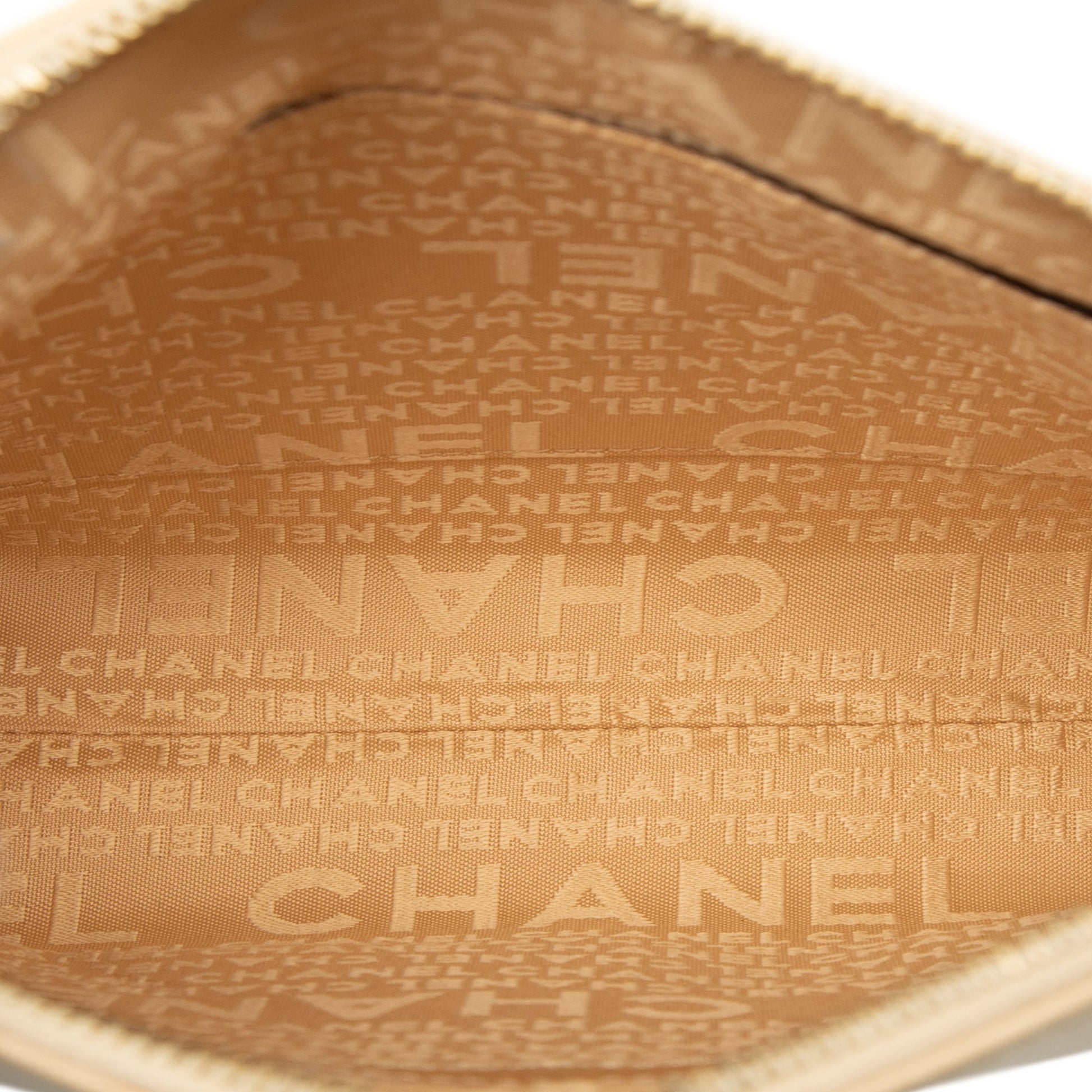 Chanel CC Chocolate Bar Lambskin Shoulder Bag