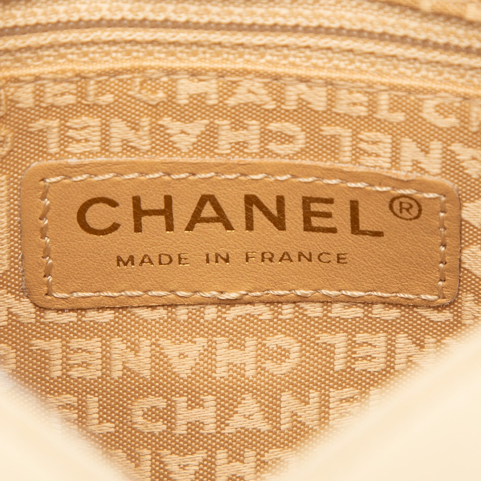 Chanel CC Chocolate Bar Lambskin Shoulder Bag