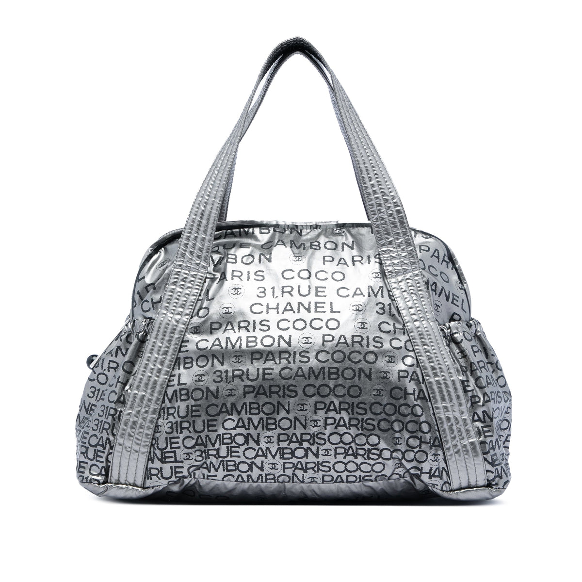 Chanel Metallic Coated Canvas Unlimited Ligne Tote