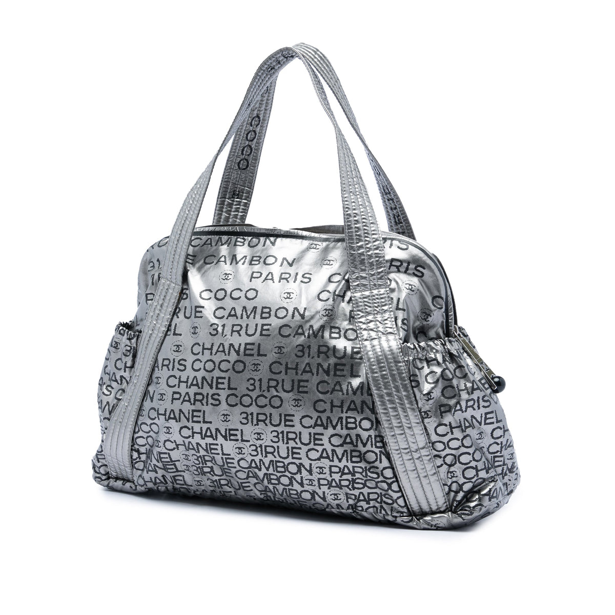 Chanel Metallic Coated Canvas Unlimited Ligne Tote