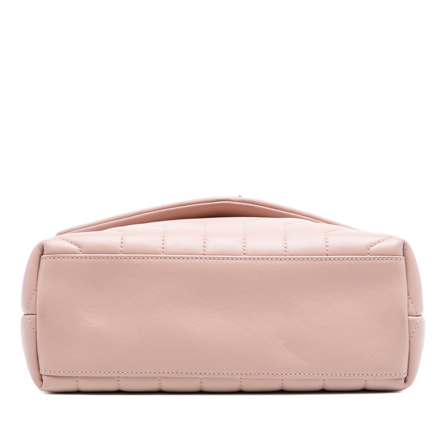 Saint Laurent Small Quilted Calfskin Monogram Loulou Chain Shoulder Bag