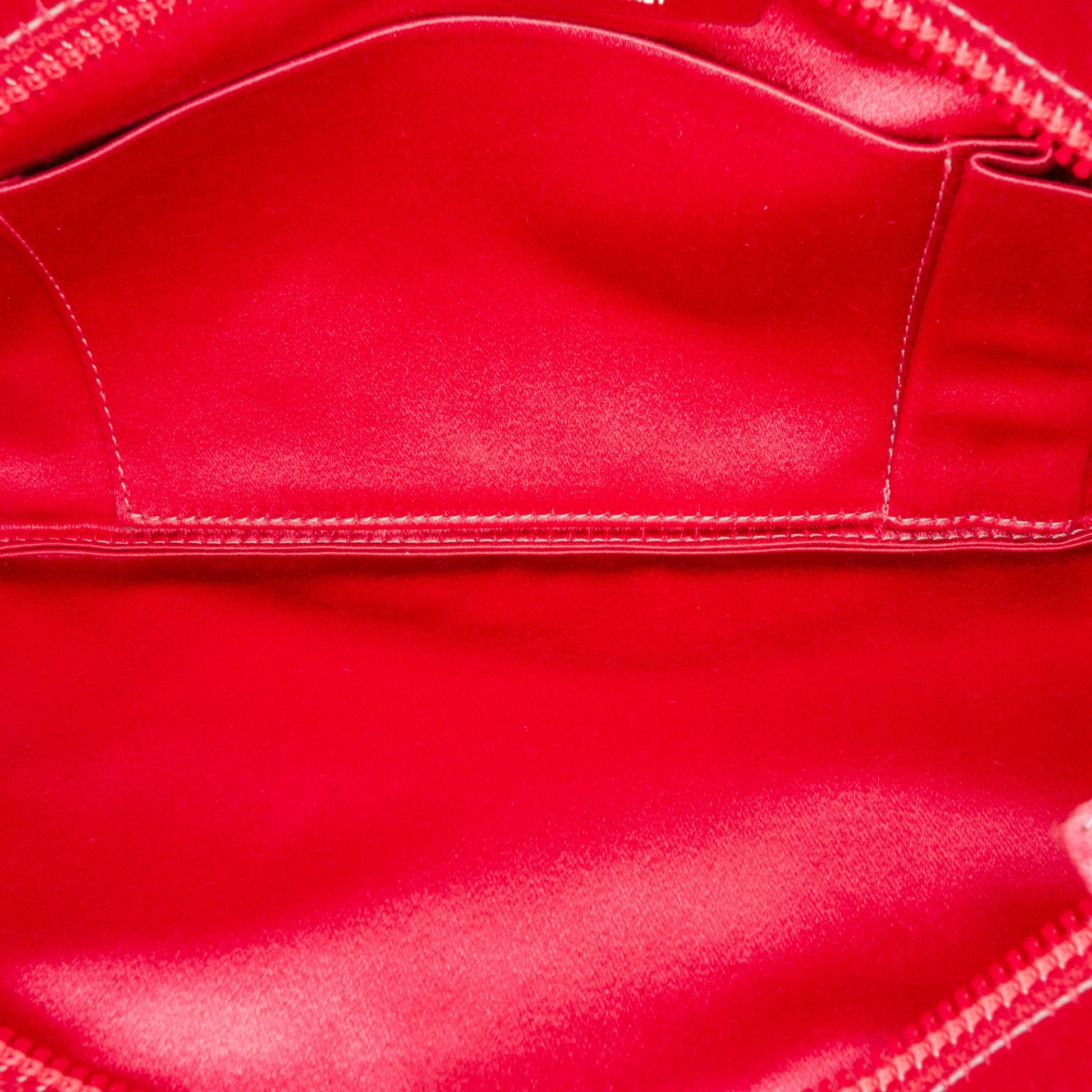 Chanel Satin Diamante Camellia Clutch with Chain