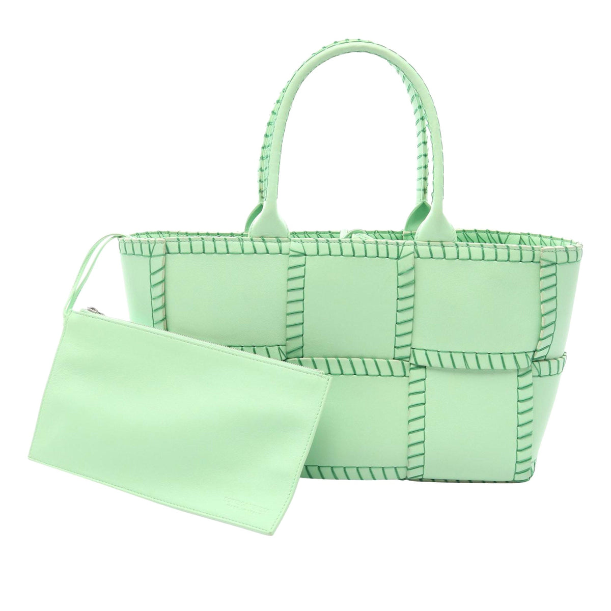 Bottega Veneta Small Lambskin Intrecciato Arco Tote