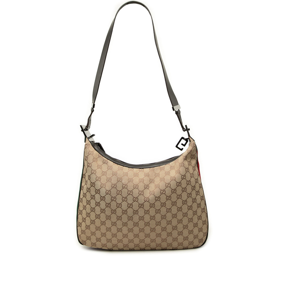 Gucci GG Canvas Web Attache Shoulder Bag
