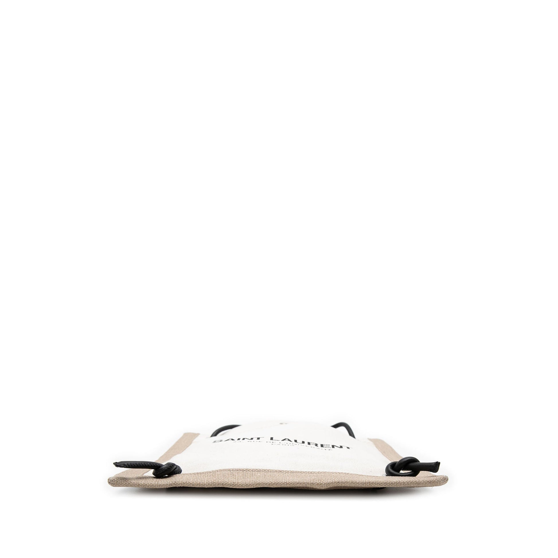 Saint Laurent Canvas Universite Flat Convertible Crossbody