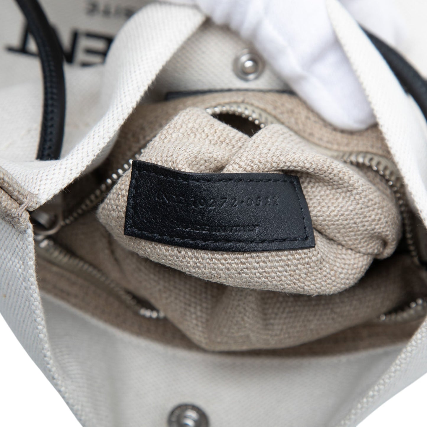 Saint Laurent Canvas Universite Flat Convertible Crossbody