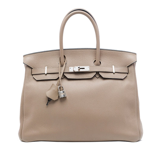 Hermès Clemence Birkin Retourne 35