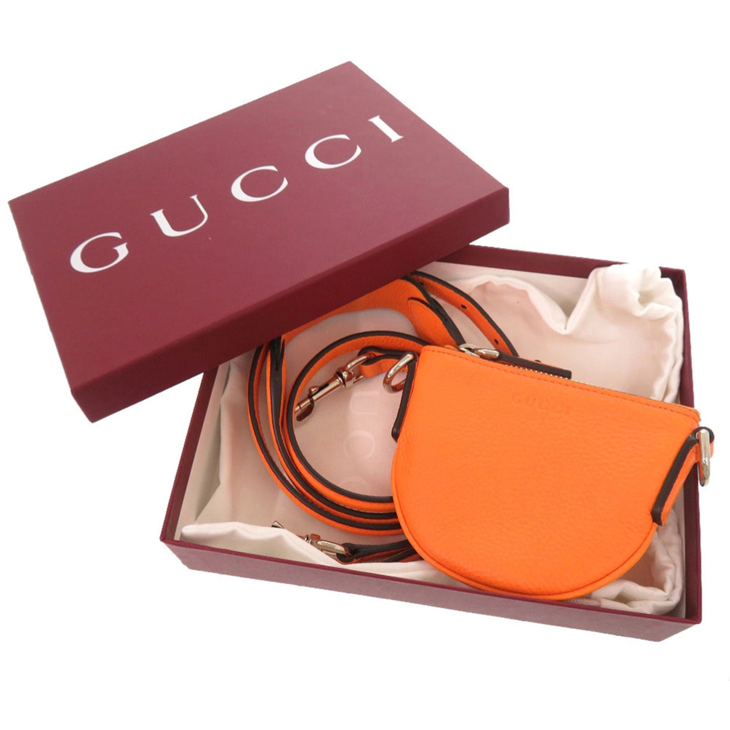 Gucci Micro Mini Calfskin Web B Crossbody
