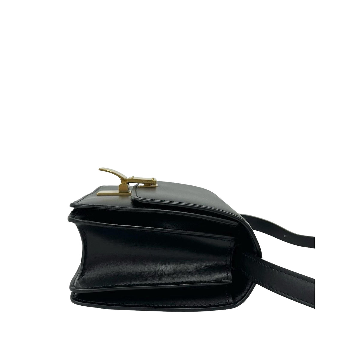 Celine Small Calfskin Classic Box — Black