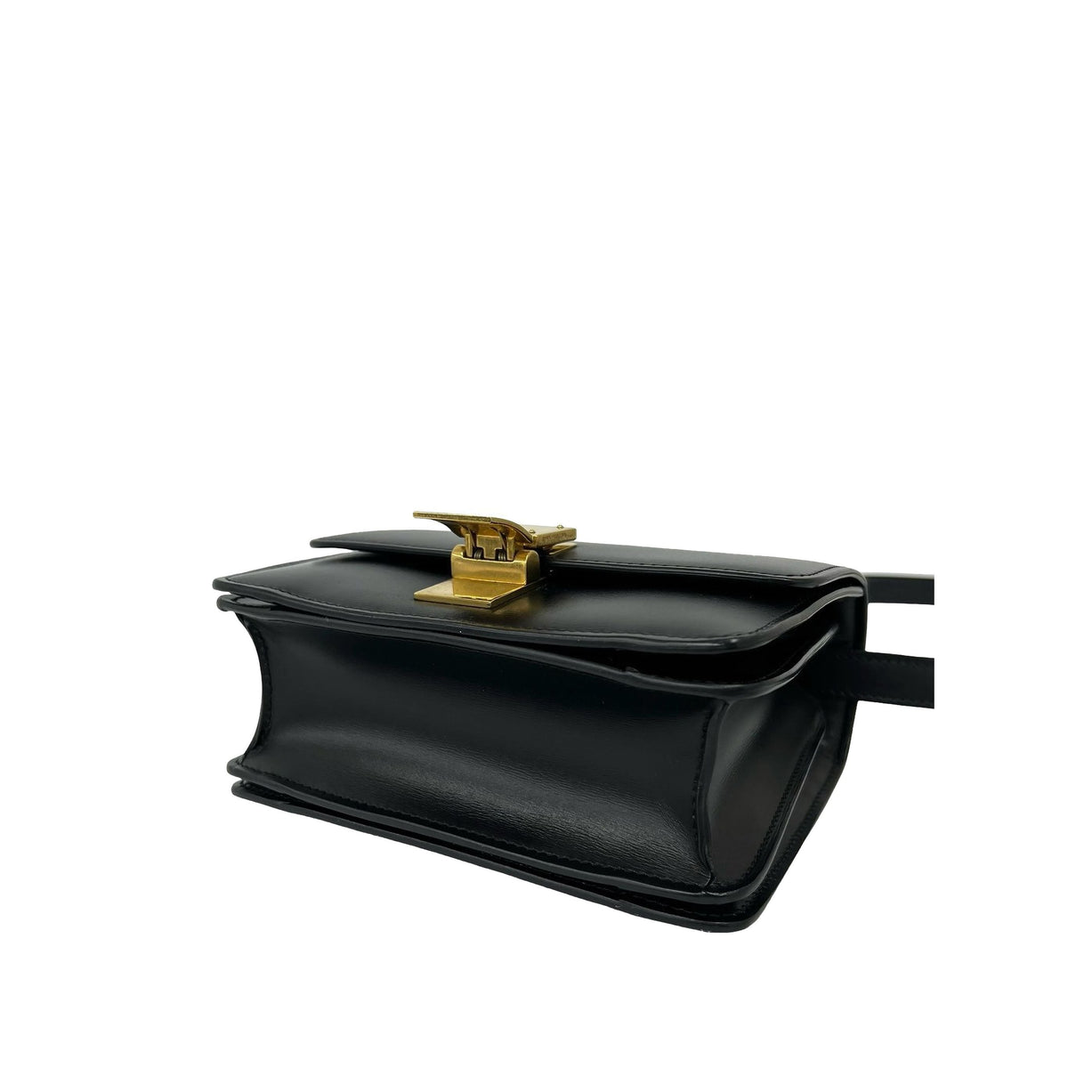Celine Small Calfskin Classic Box — Black