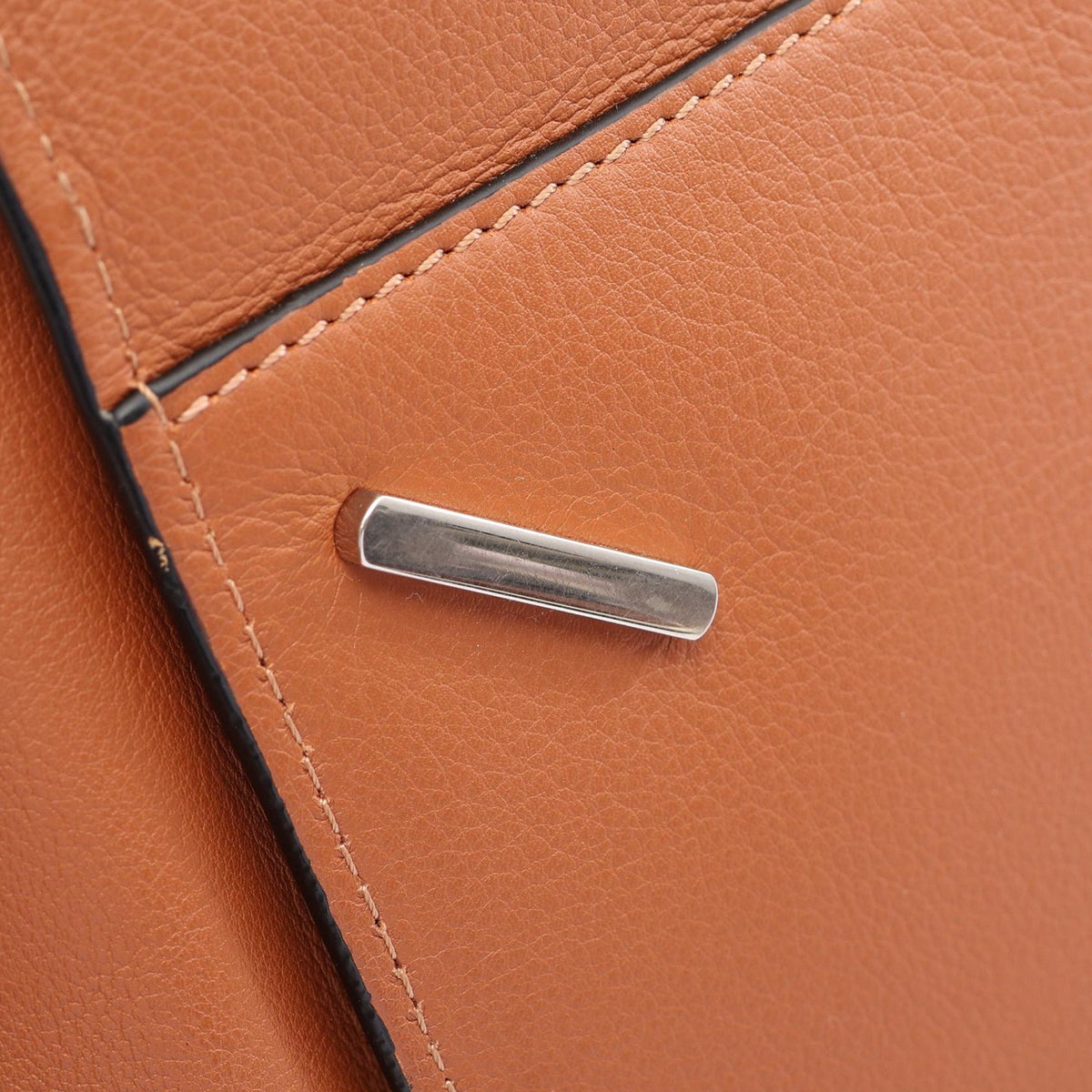 LOEWE Small Leather Hammock Bag — Brown