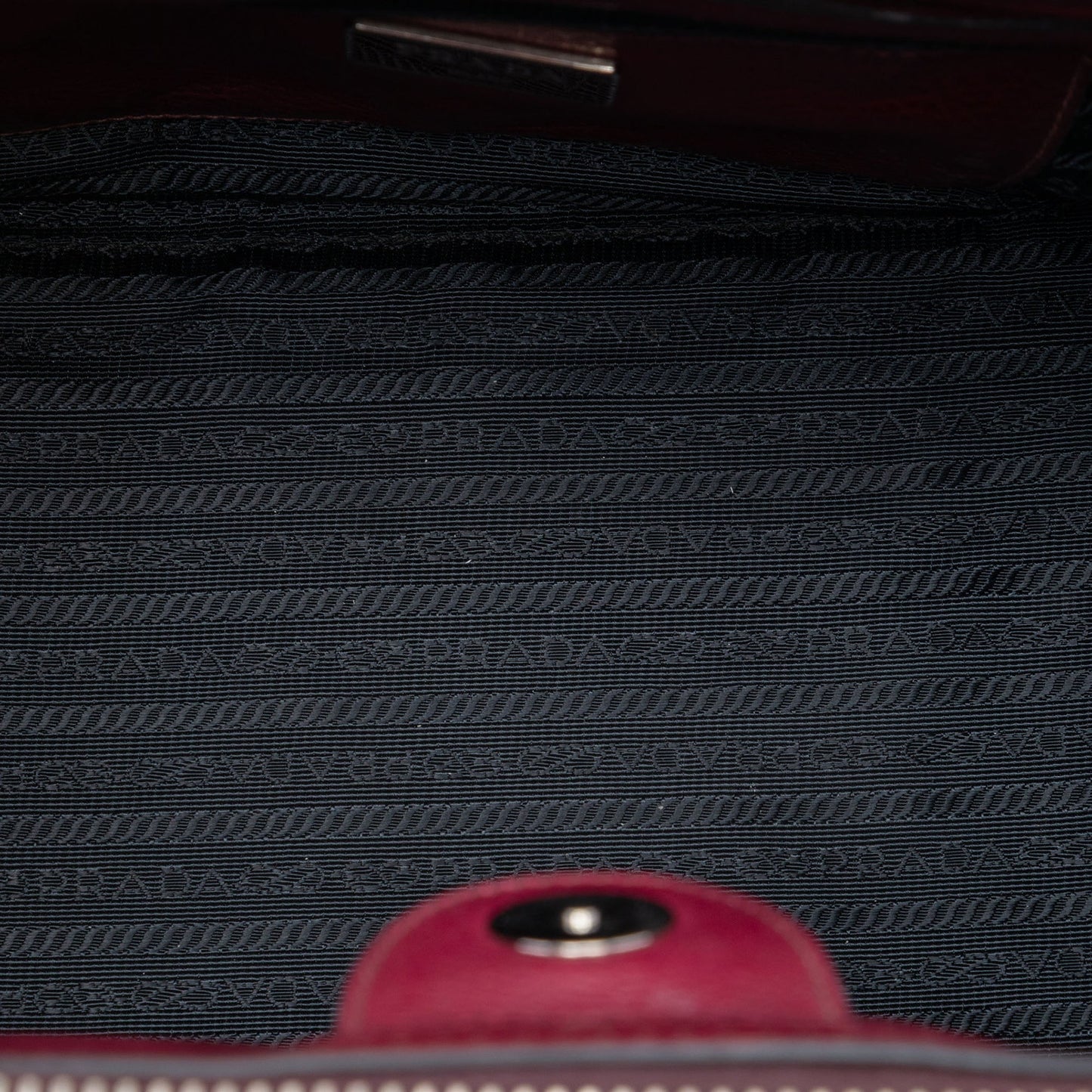 Prada Glace Calf Twin Pocket Satchel