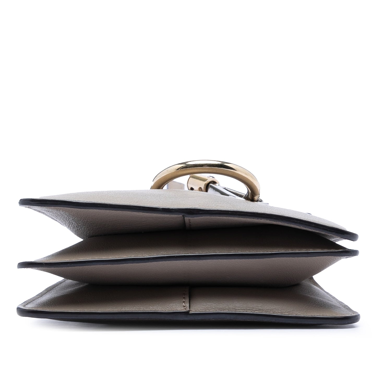 Chloé Mini Calfskin and Suede Faye Bracelet Bag