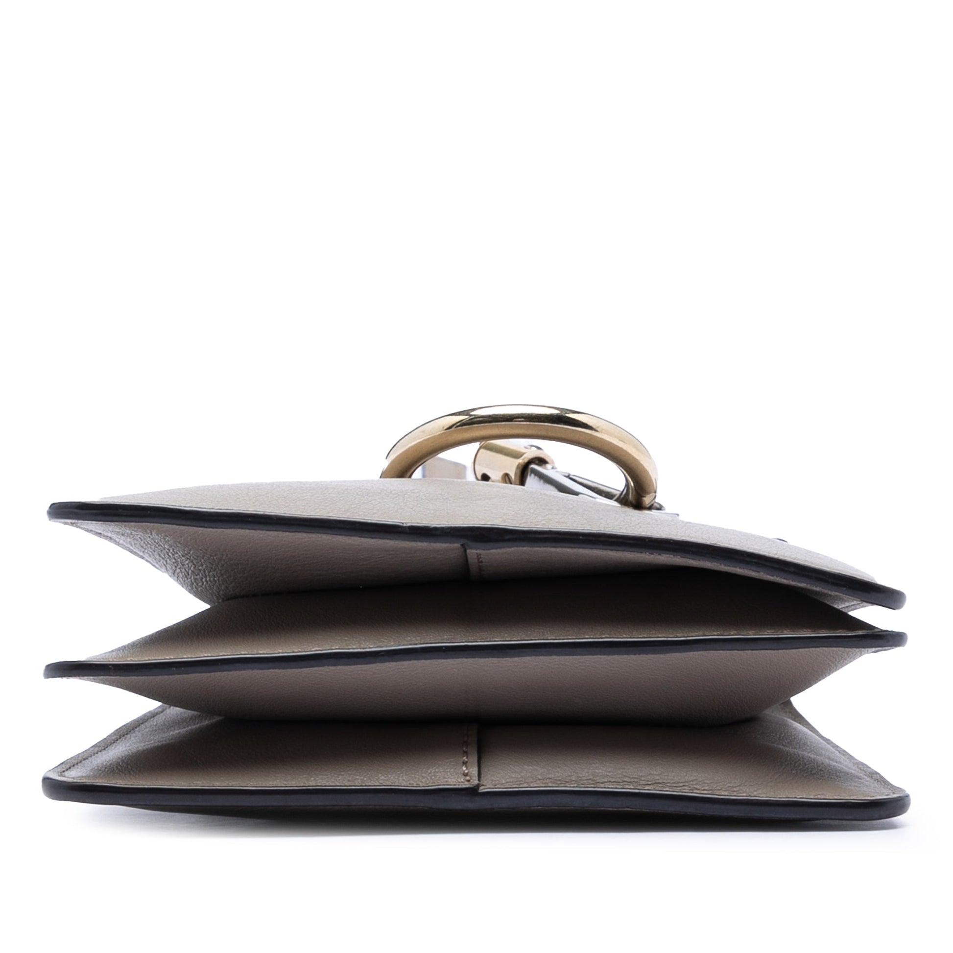 Chloé Mini Calfskin and Suede Faye Bracelet Bag