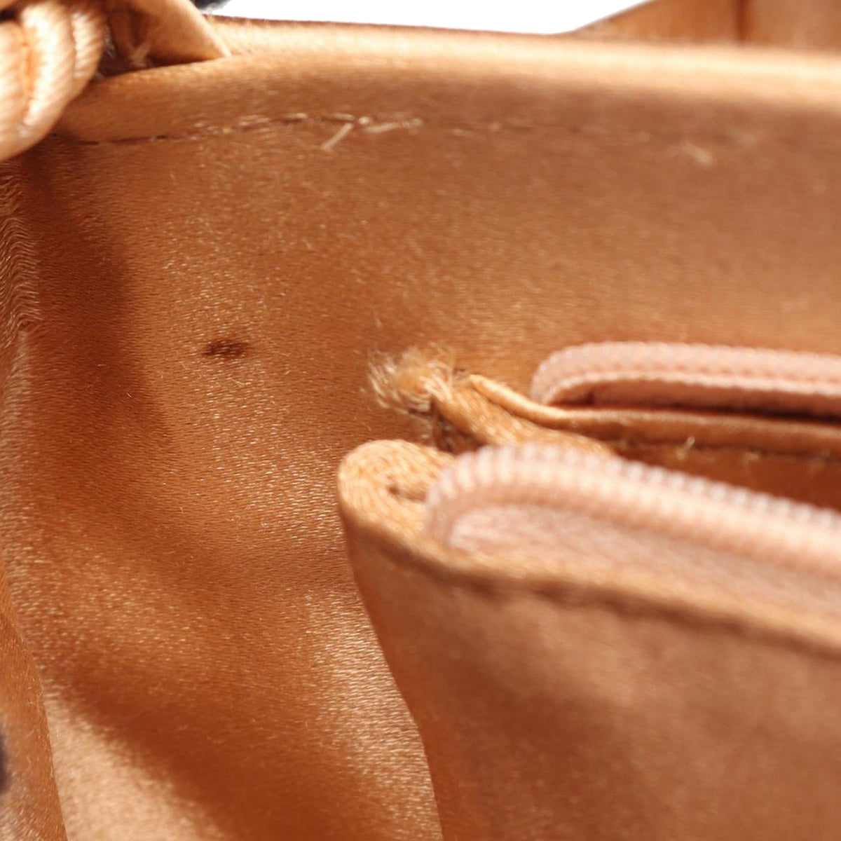 Bottega Veneta Satin Intrecciato Shoulder Bag — Gold