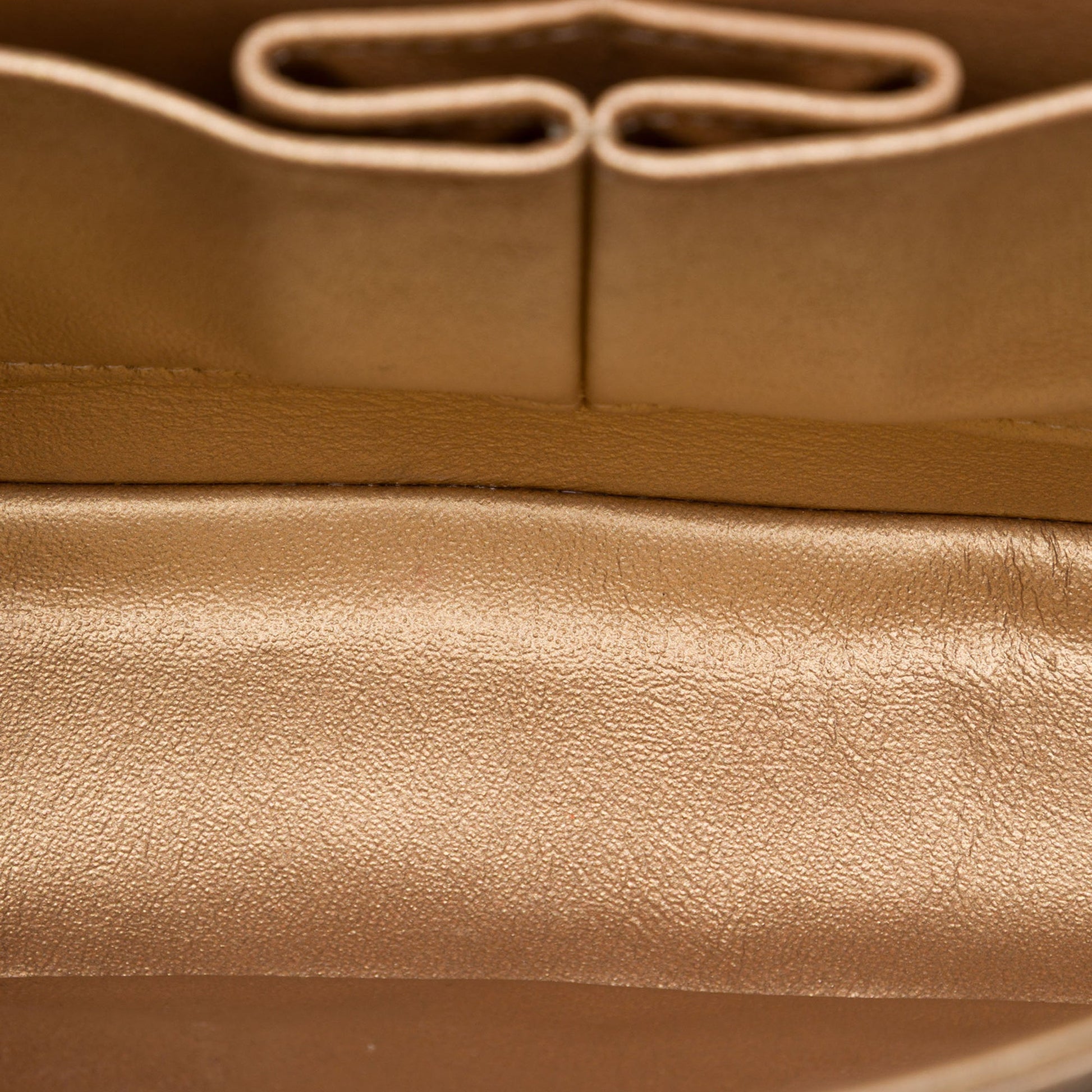 Chanel Medium Classic Chevron Calfskin Pleated Double Flap