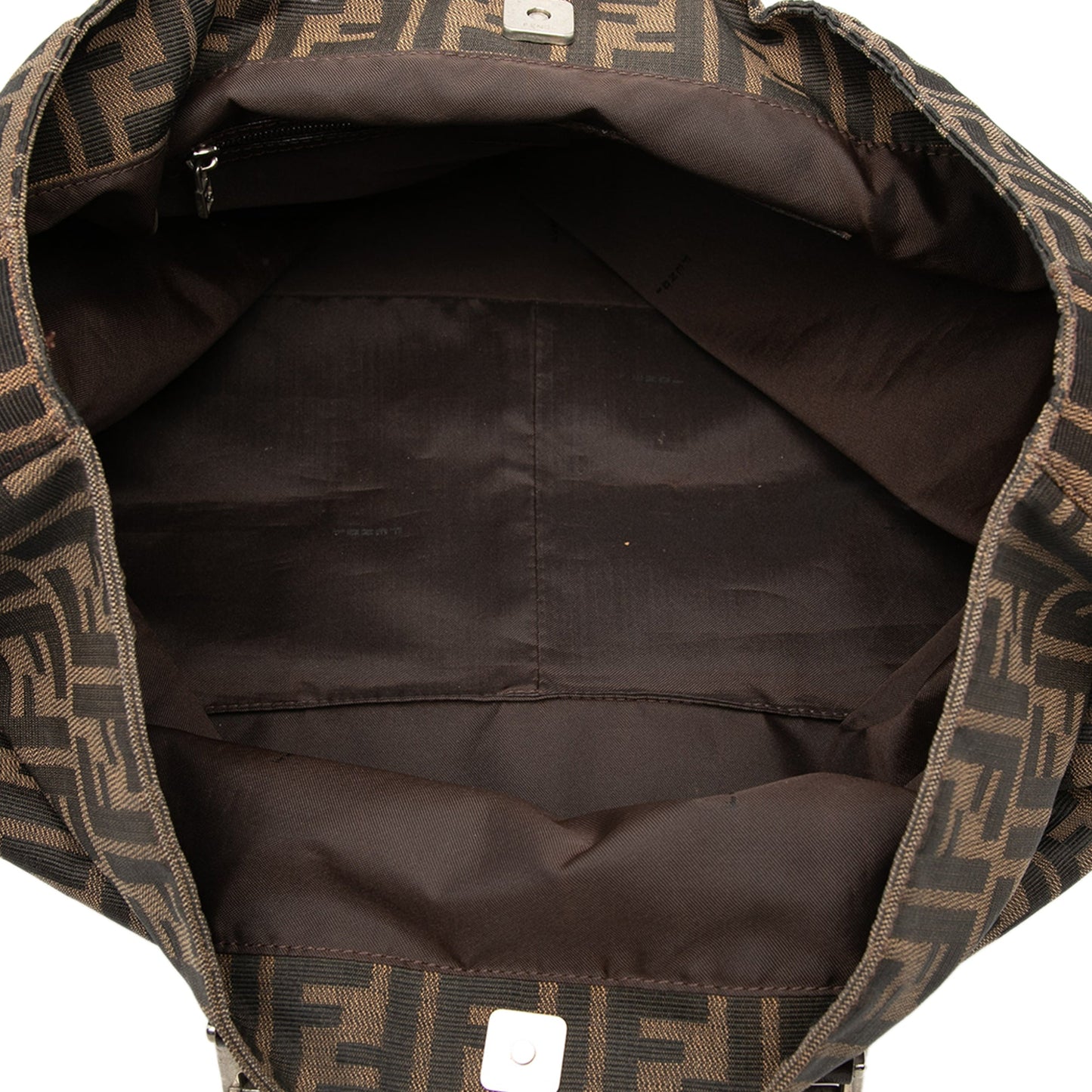 Fendi Large Zucca Canvas Twins Tote