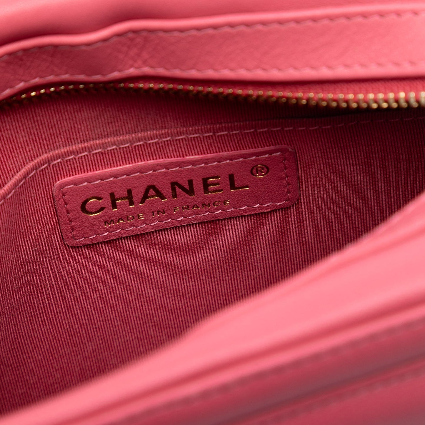 Chanel CC Calfskin Clock Camera Case