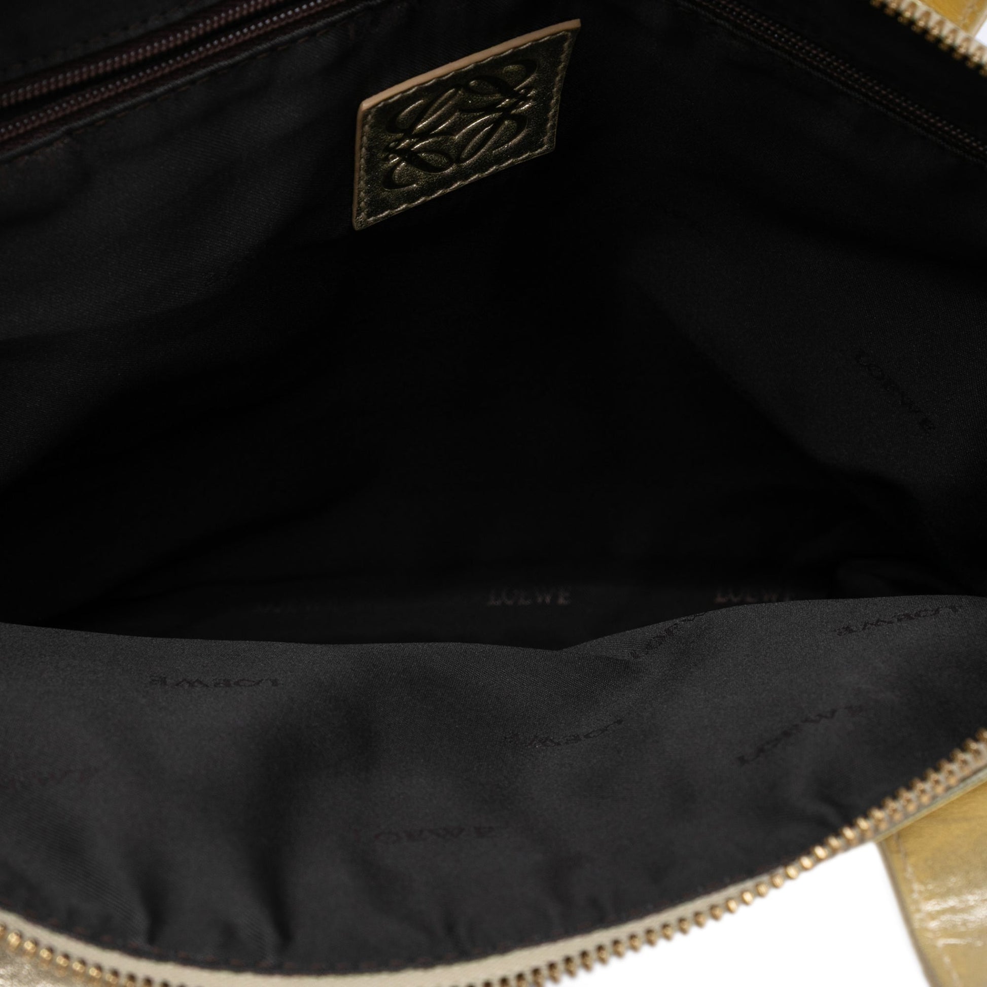LOEWE Metallic Leather Tote