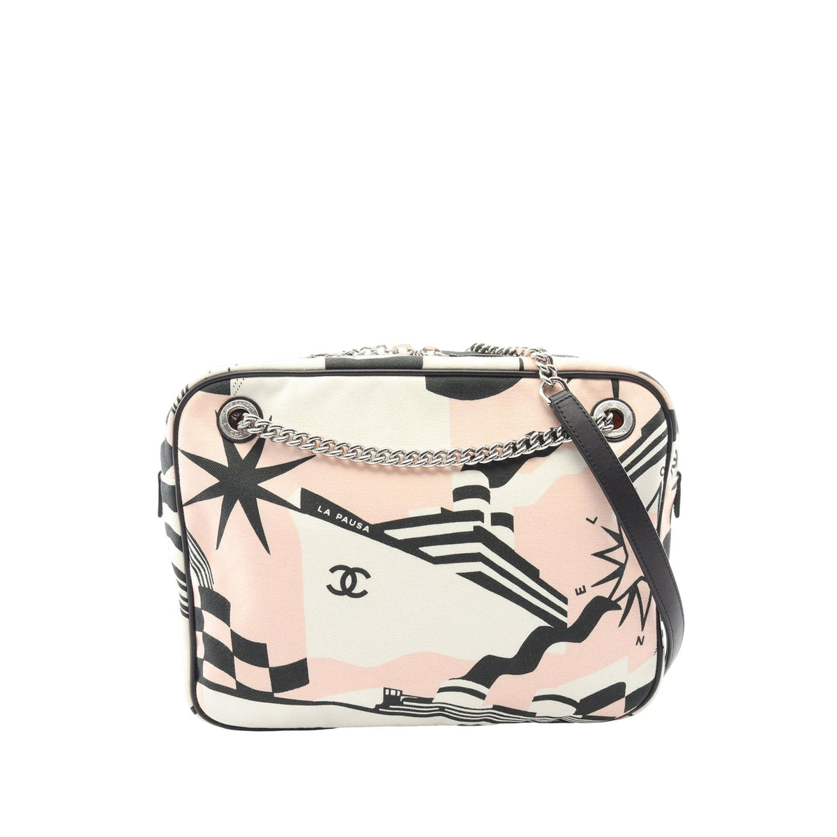 Chanel Canvas La Pausa Shoulder Bag