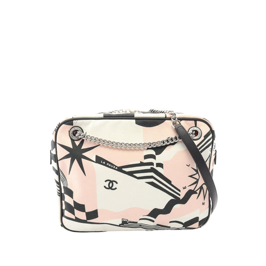 Chanel Canvas La Pausa Shoulder Bag