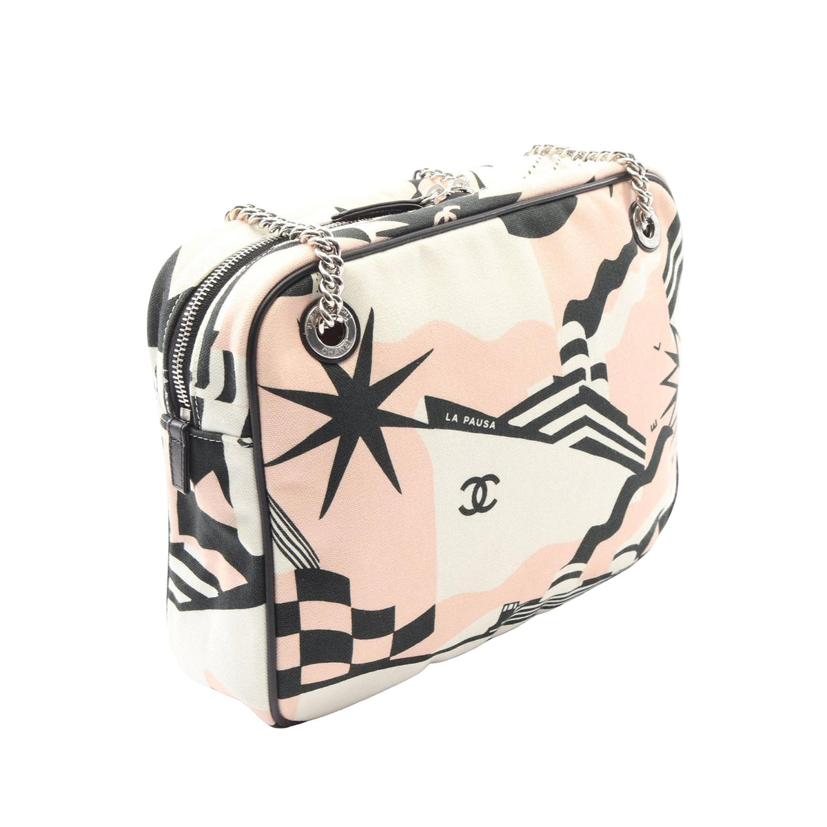 Chanel Canvas La Pausa Shoulder Bag