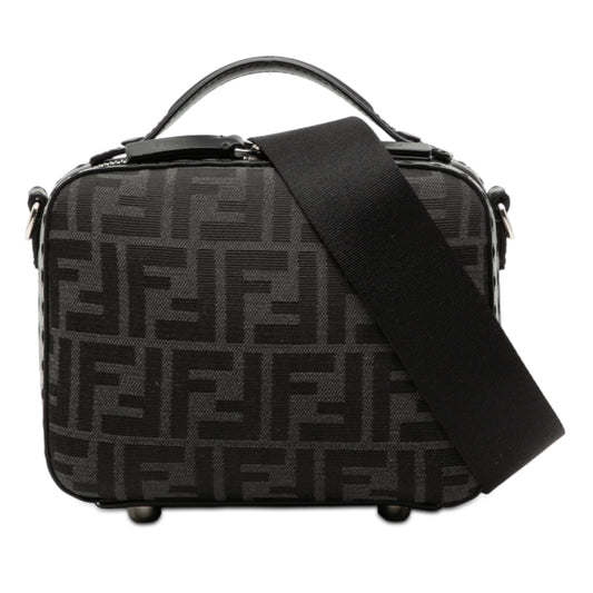 Fendi Mini Zucca Canvas Suitcase Bag