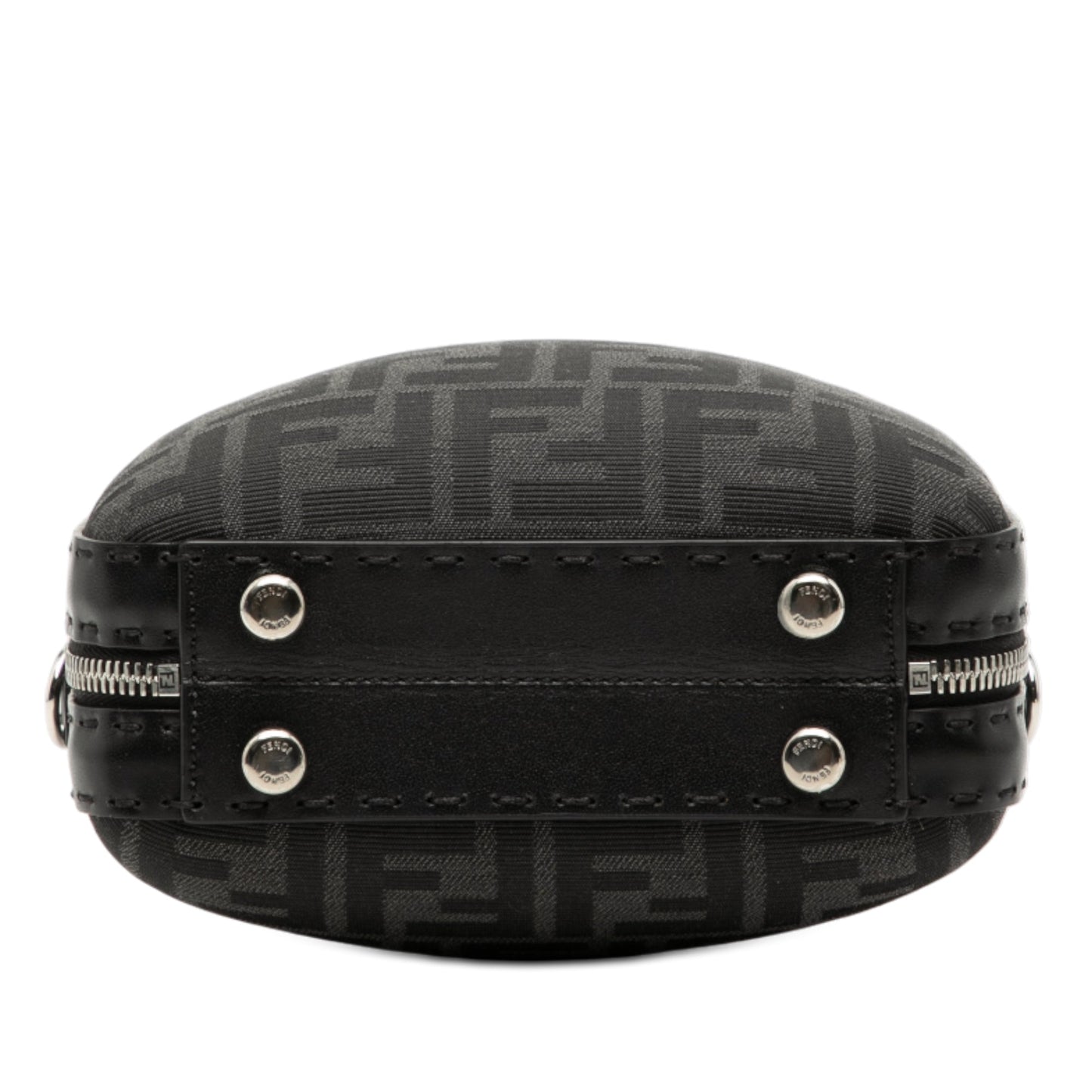 Fendi Mini Zucca Canvas Suitcase Bag