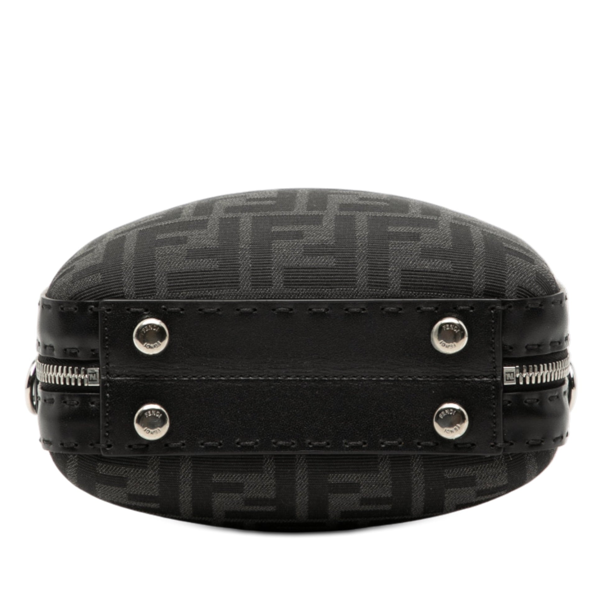 Fendi Mini Zucca Canvas Suitcase Bag