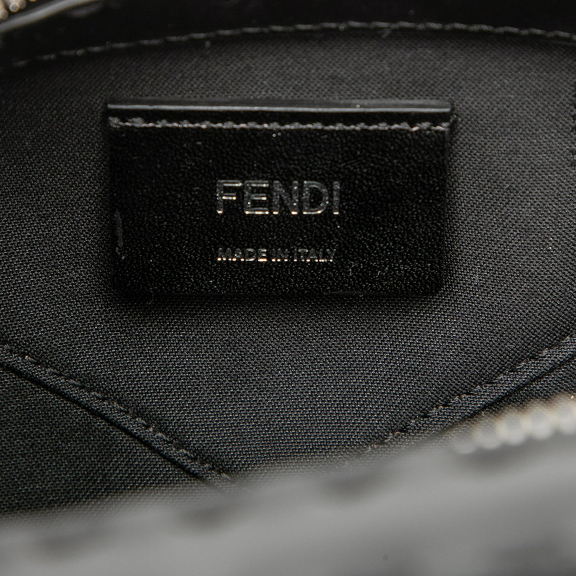 Fendi Mini Zucca Canvas Suitcase Bag