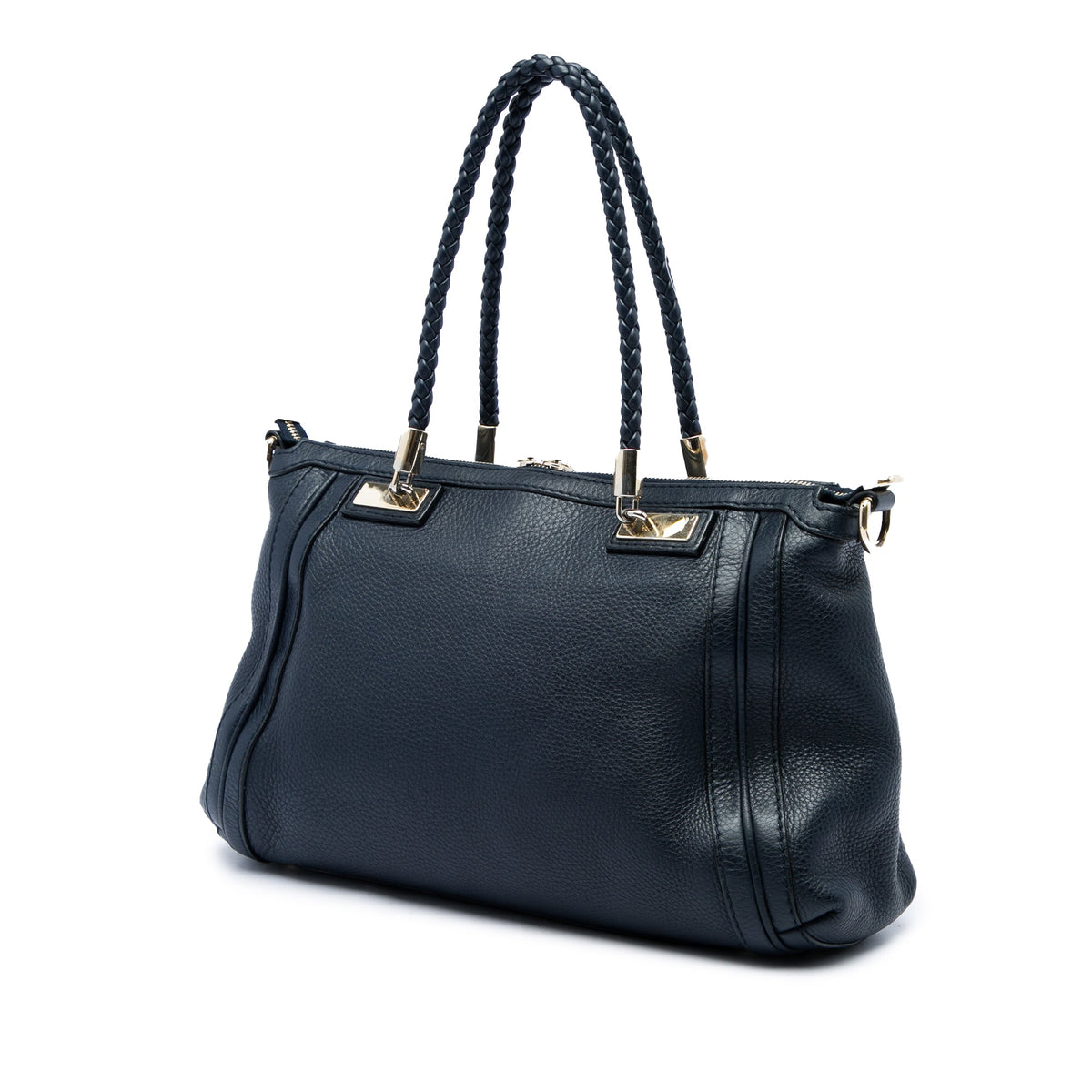 Gucci Pebbled Calfskin Bella Satchel