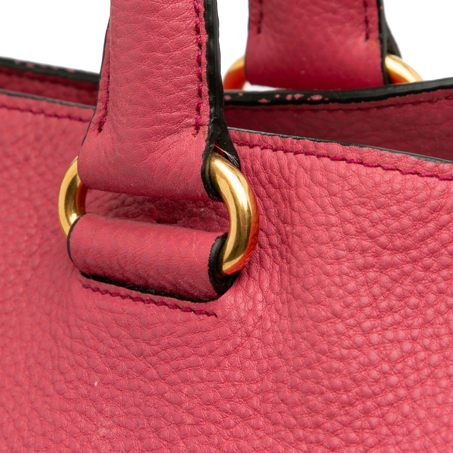 Prada Vitello Daino Open Convertible Tote