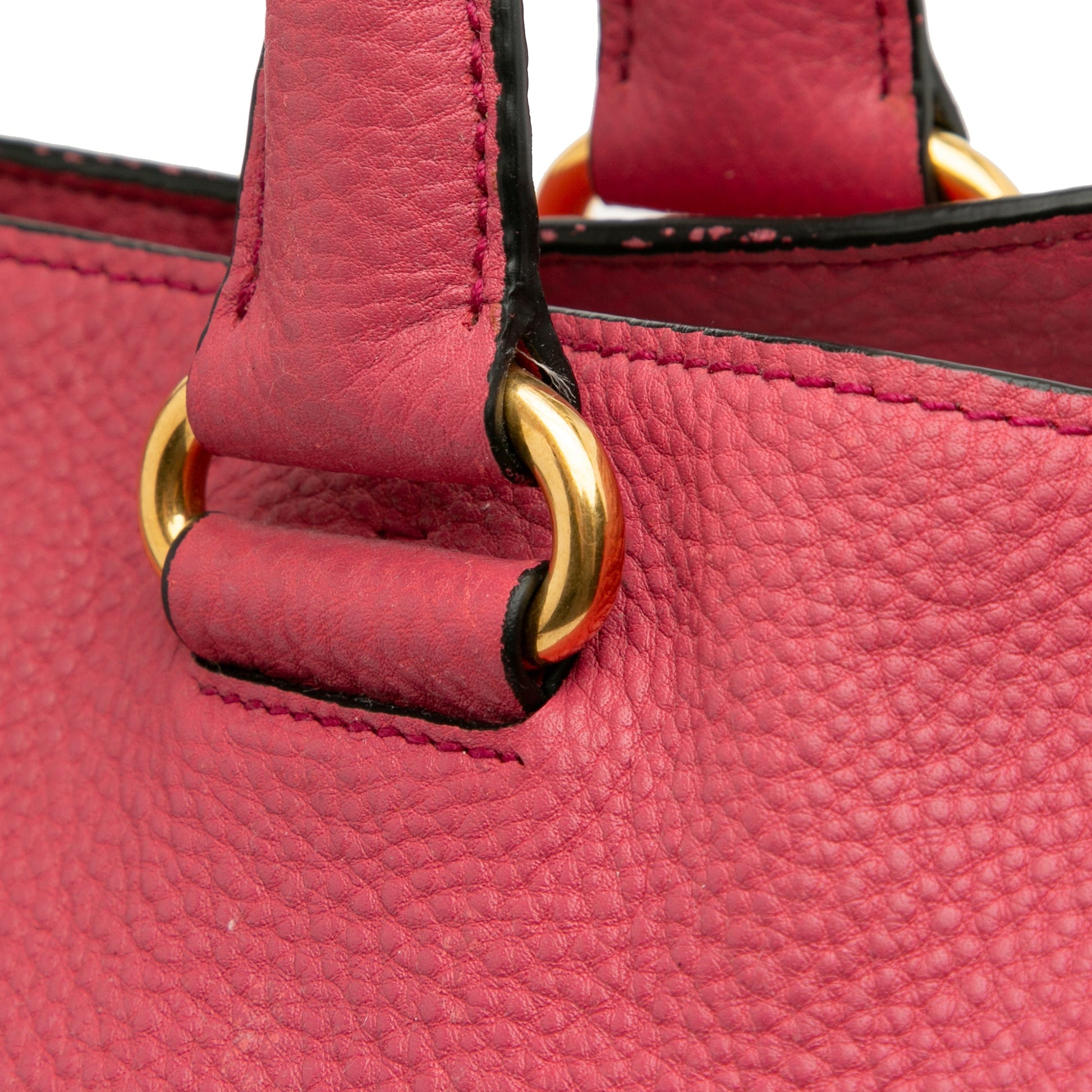 Prada Vitello Daino Open Convertible Tote