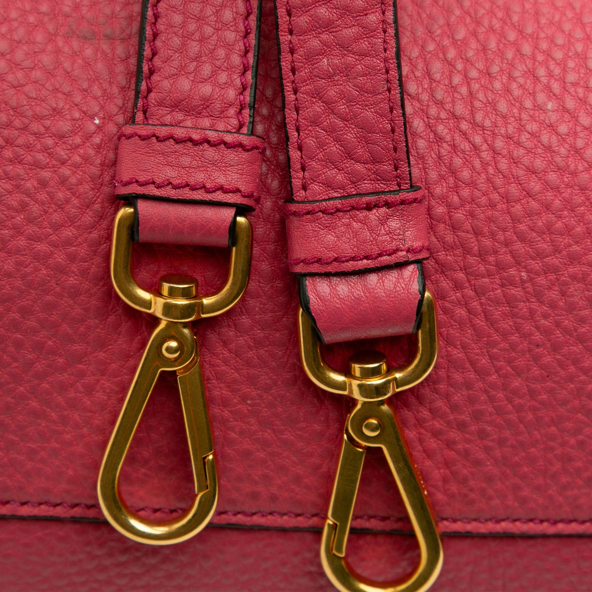 Prada Vitello Daino Open Convertible Tote