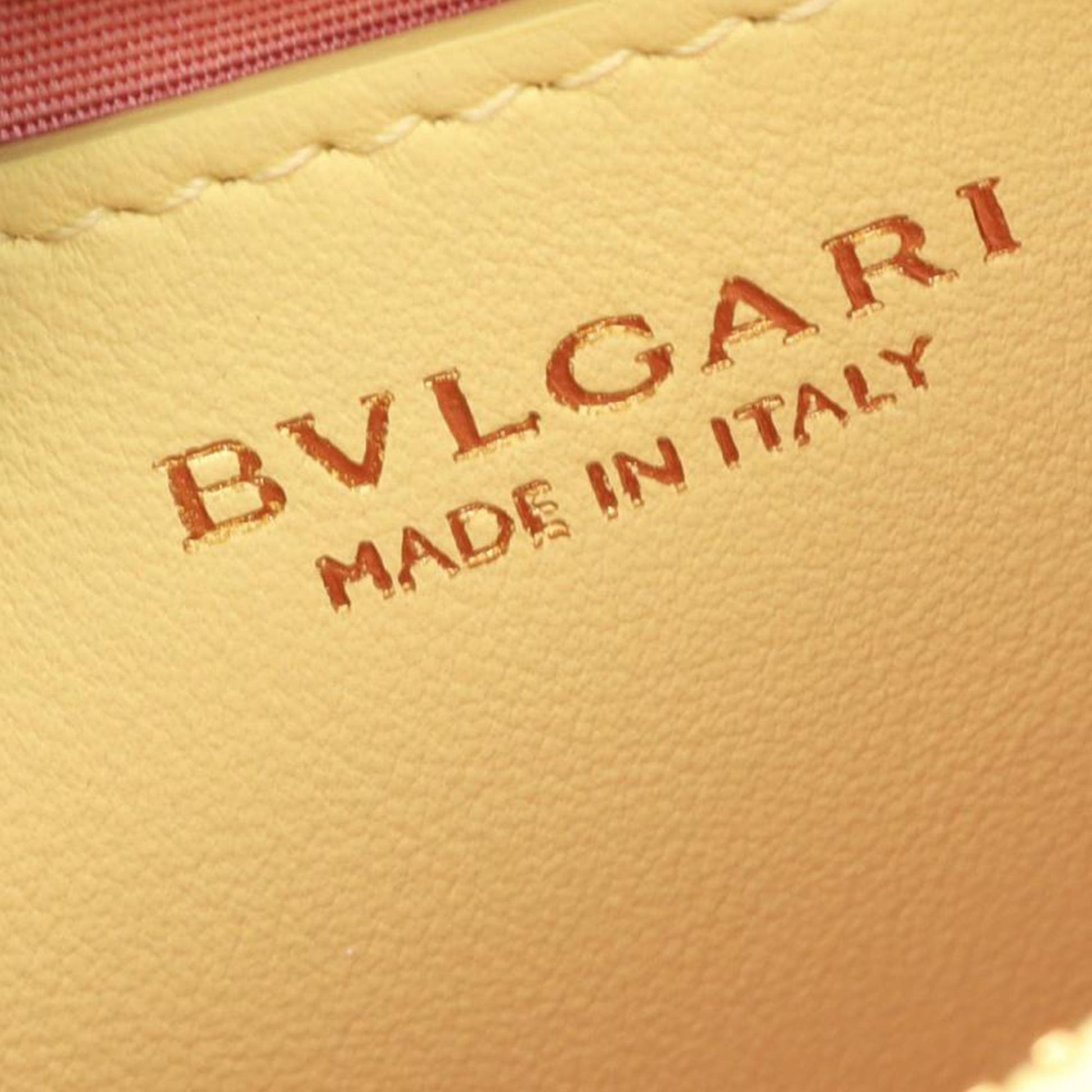 Bvlgari Small Leather Serpenti Ellipse Satchel