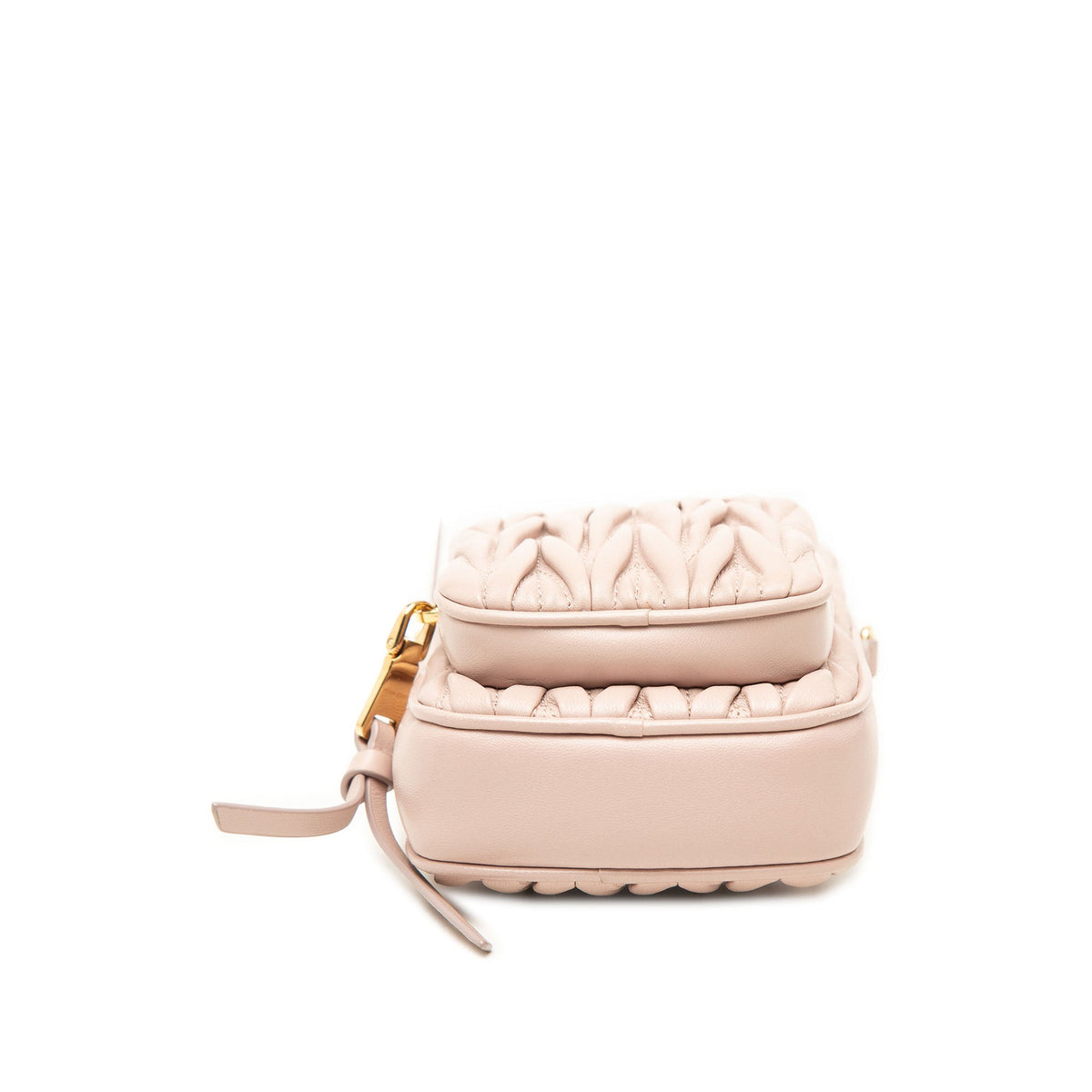 Miu Miu Matelasse Nappa Phone Holder Crossbody