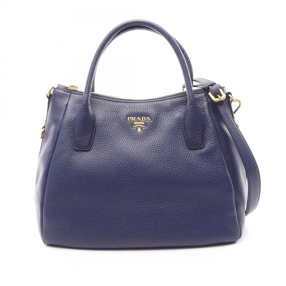 Prada Vitello Daino Sacca 2 Manici Convertible Tote