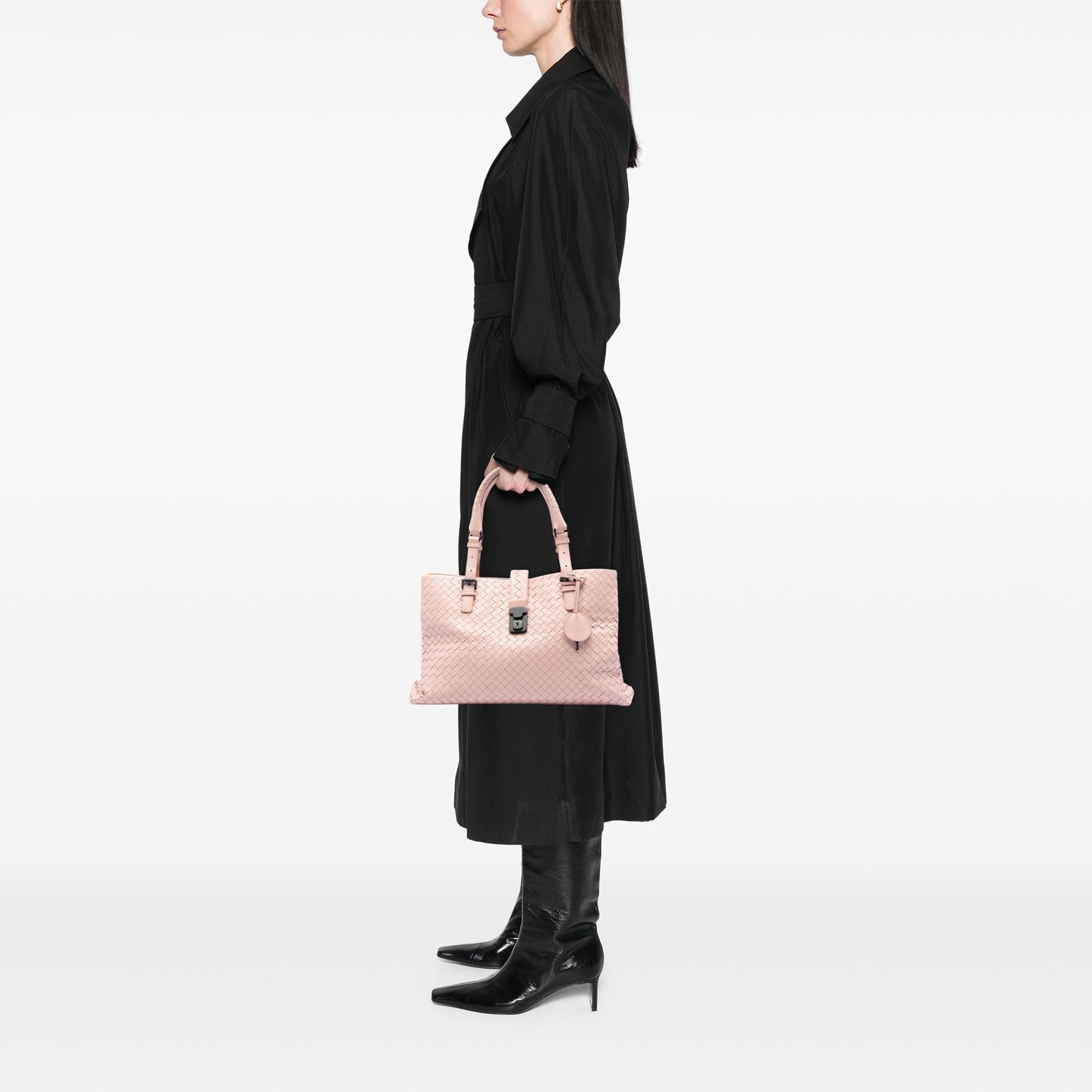 Bottega Veneta Medium Nappa Intrecciato Roma Tote