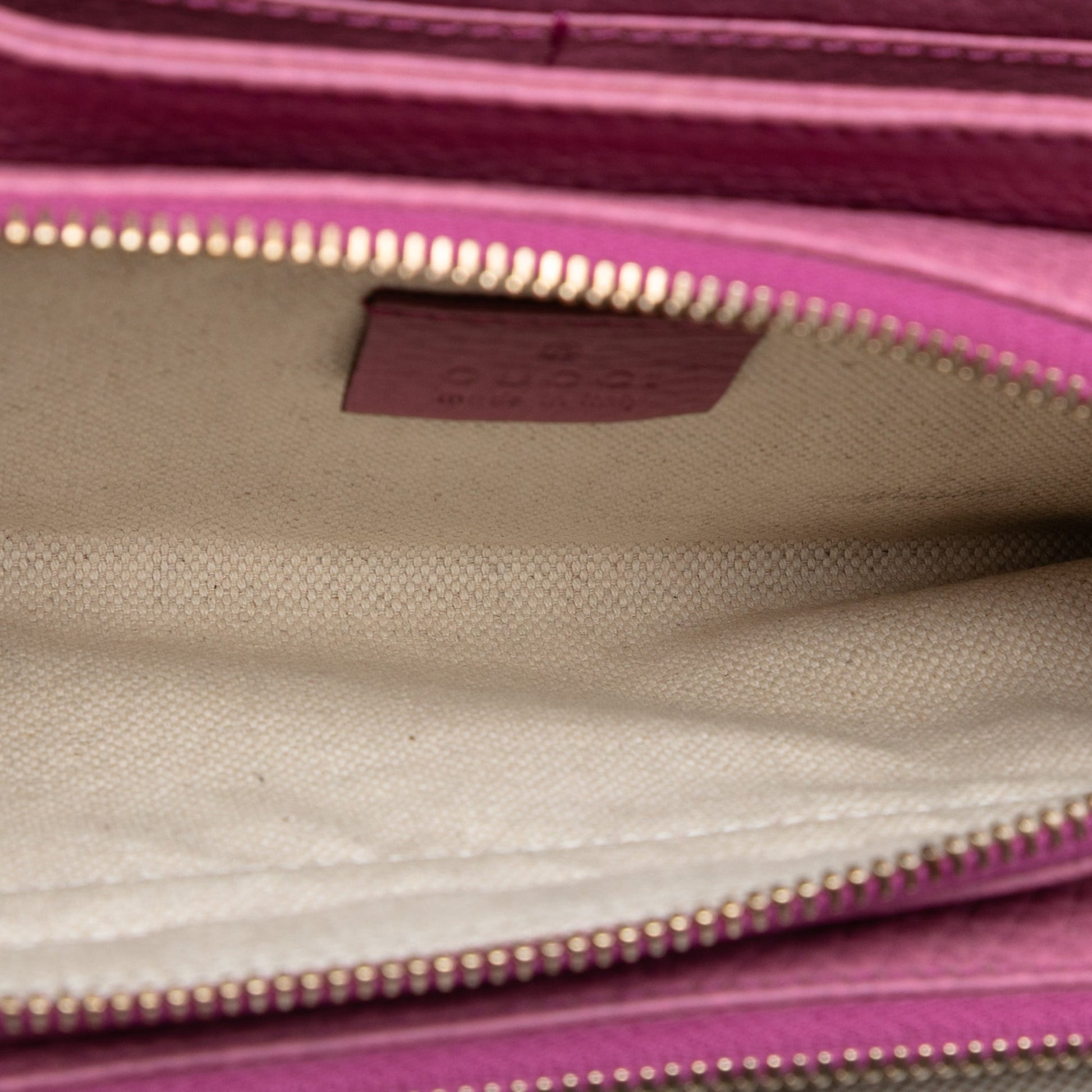 Gucci Pebbled Calfskin Piston Broadway Evening Bag